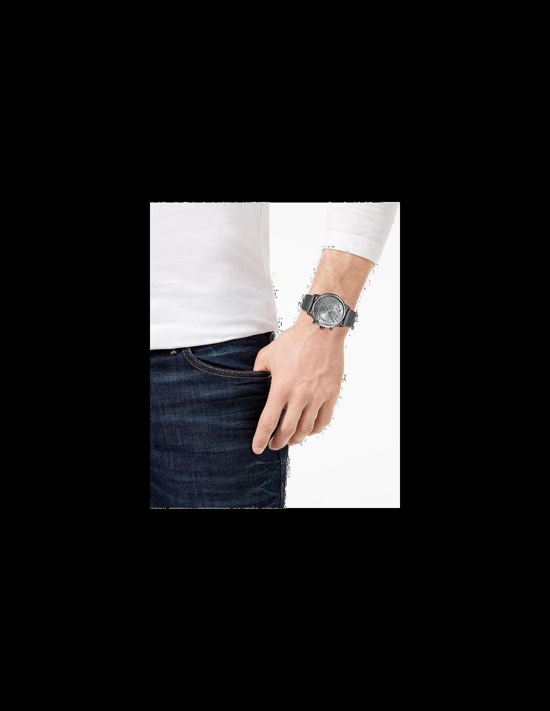 Montre Hugo Boss 1513570 homme détail cadran gris