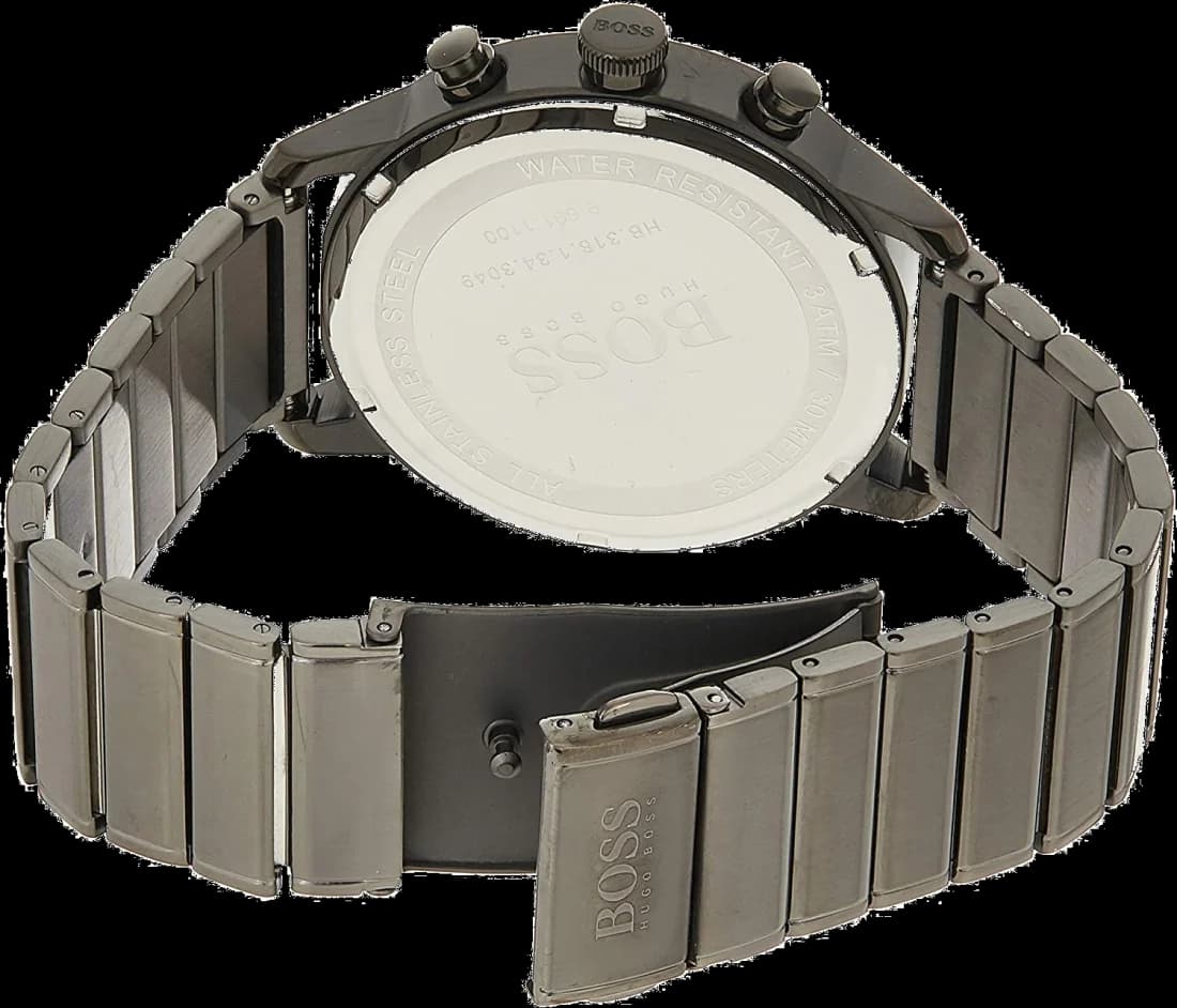 Montre Hugo Boss 1513574 homme détail cadran bleu