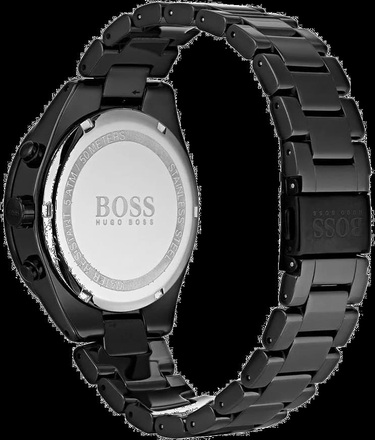 Montre Hugo Boss 1513581 homme détail cadran noir