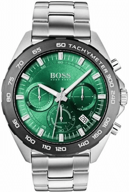 Montre Homme Hugo Boss Intensity 1513682 chronographe cadran vert