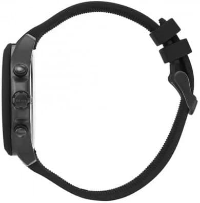 Montre Hugo Boss 1513720 sport silicone noir profil bracelet caoutchouc