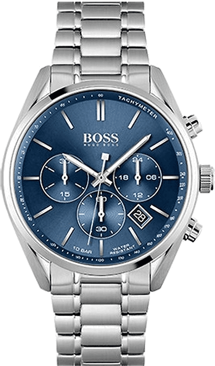 Montre Homme Hugo Boss Skymaster 1513784 cadran bleu multifonctions