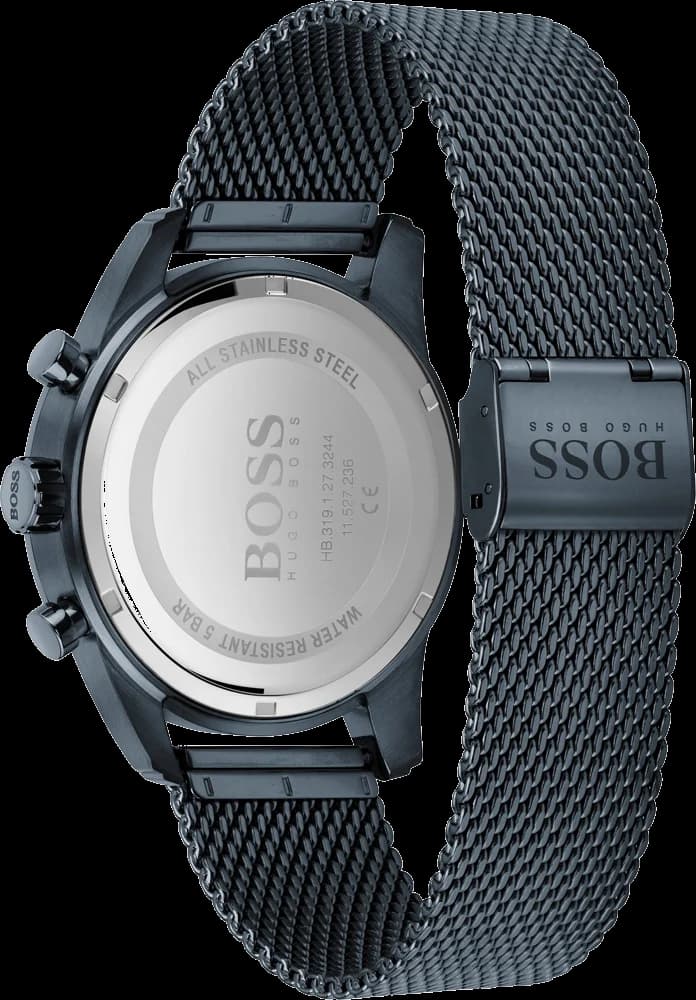Montre Hugo Boss 1513836 homme détail cadran bleu