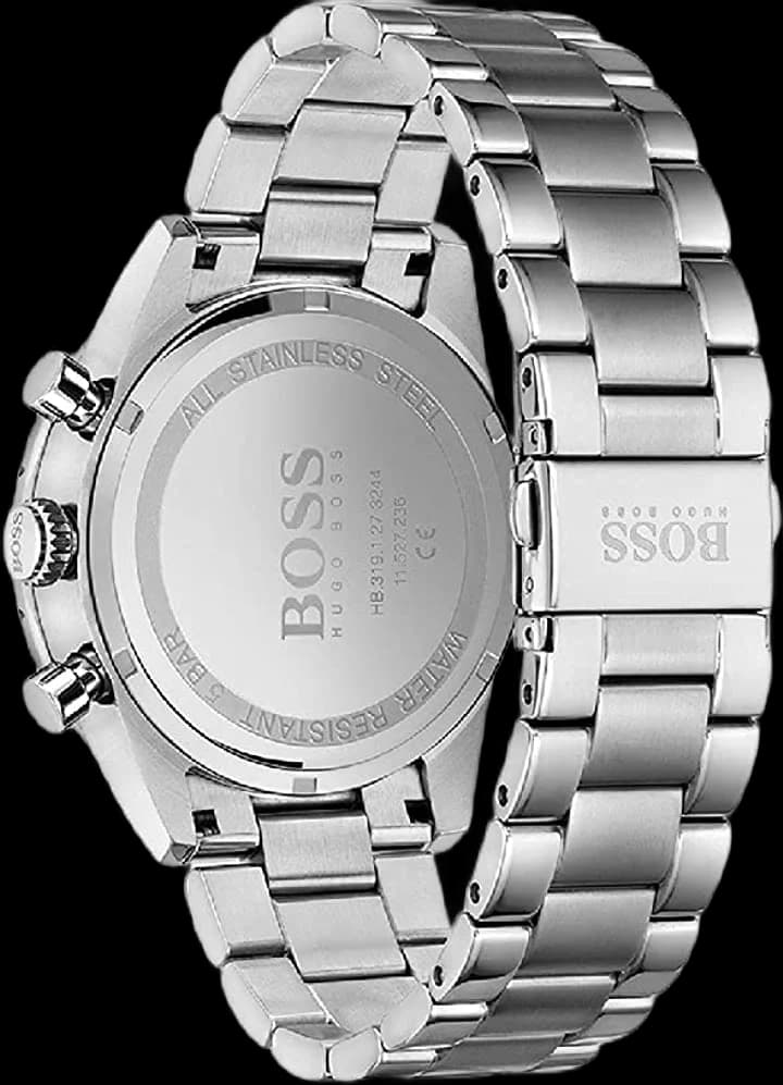 Montre Hugo Boss 1513850 homme verso boîtier argent