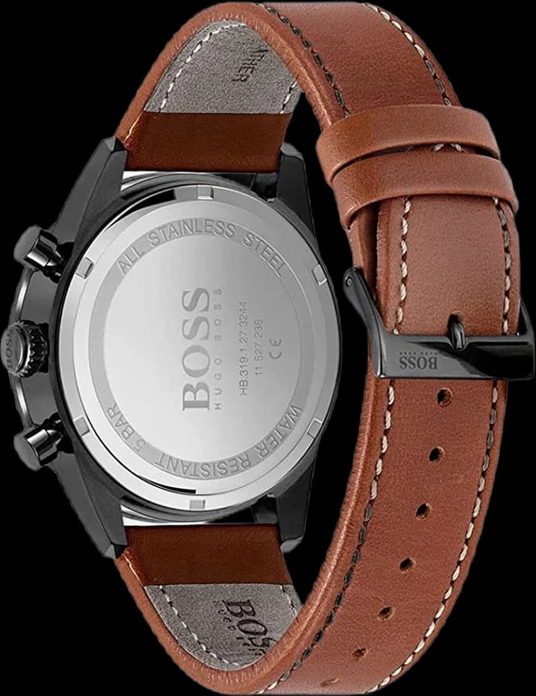 Montre Hugo Boss 1513851 homme détail cadran noir