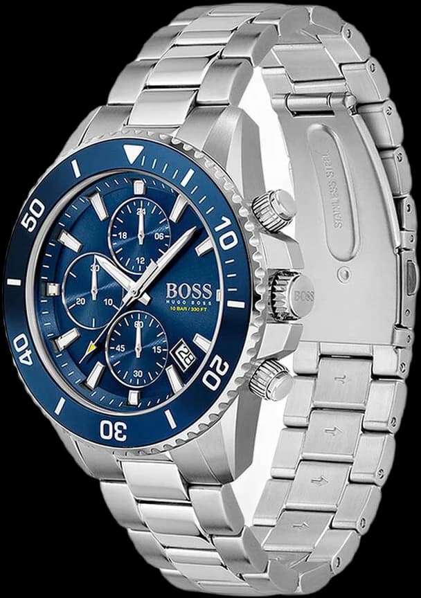 Montre Hugo Boss 1513907 homme vue de profil