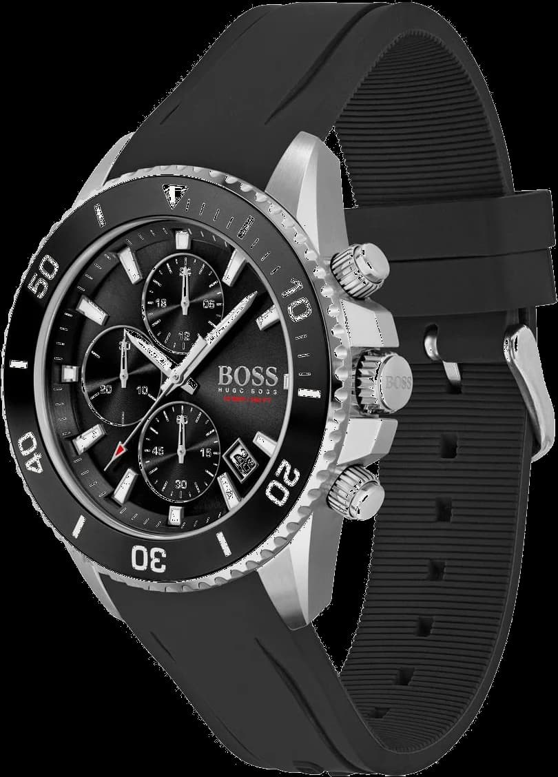 Hugo Boss 1513912 Admiral sport bracelet silicone noir boucle ardillon