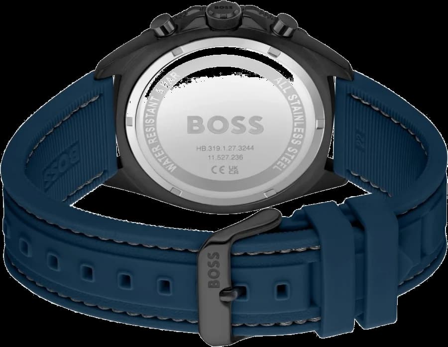 Montre Hugo Boss 1513972 homme détail cadran noir