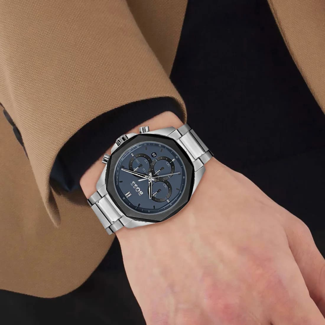 Montre Hugo Boss 1514015 homme verso boîtier
