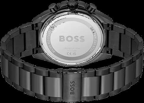 Montre Hugo Boss 1514016 homme détail cadran noir