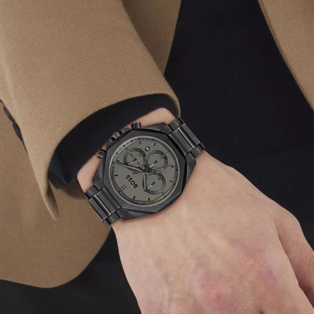 Montre Hugo Boss 1514016 homme verso boîtier