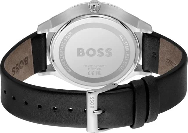 Montre Hugo Boss 1514102 homme détail cadran noir