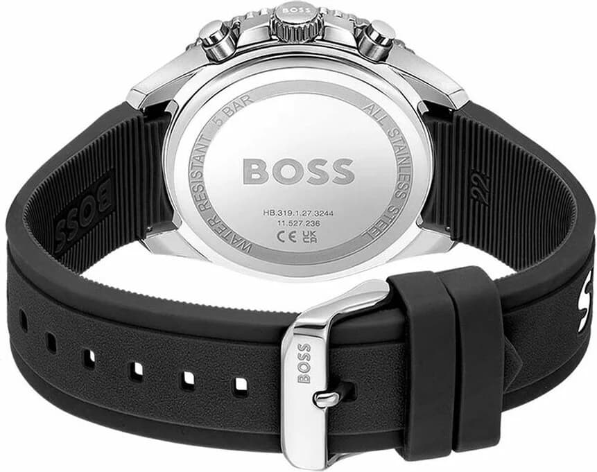 Montre Hugo Boss 1514141 homme détail cadran noir