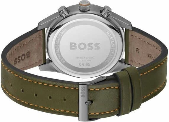 Montre Hugo Boss 1514148 homme détail cadran noir