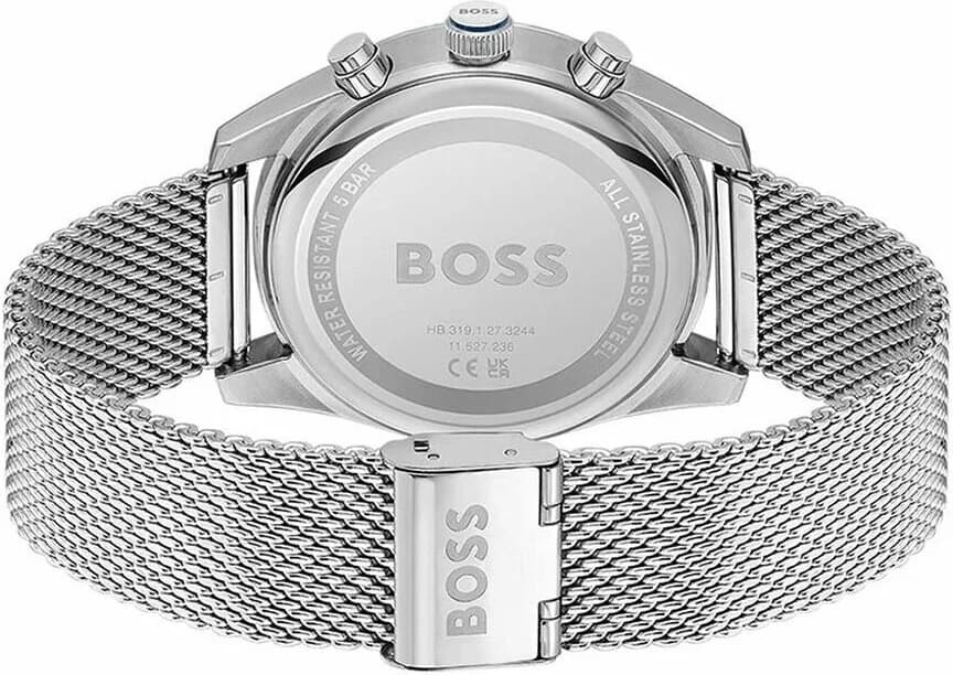Montre Hugo Boss 1514149 homme détail cadran bleu