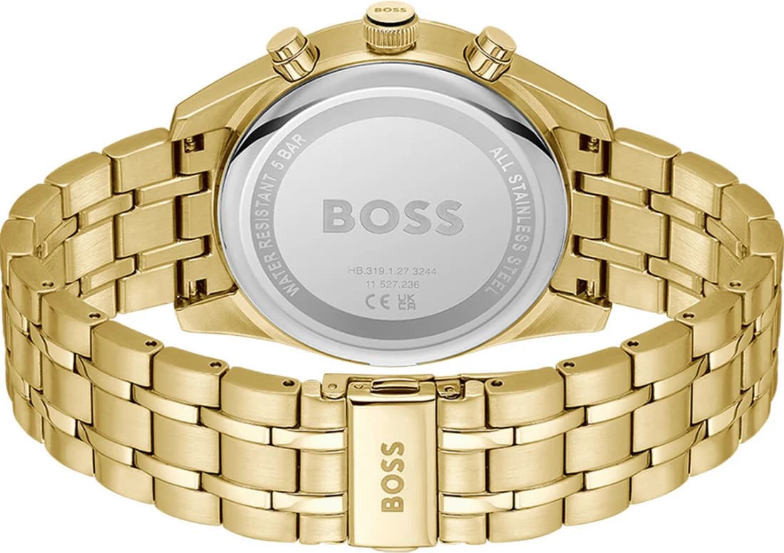 Montre Hugo Boss 1514152 homme détail cadran noir