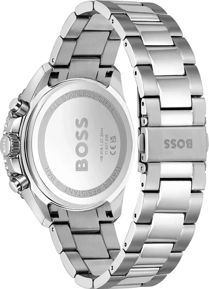 Montre Hugo Boss 1514162 homme détail cadran orange