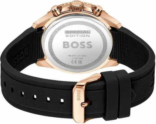 Montre Hugo Boss 1514168 homme détail cadran noir