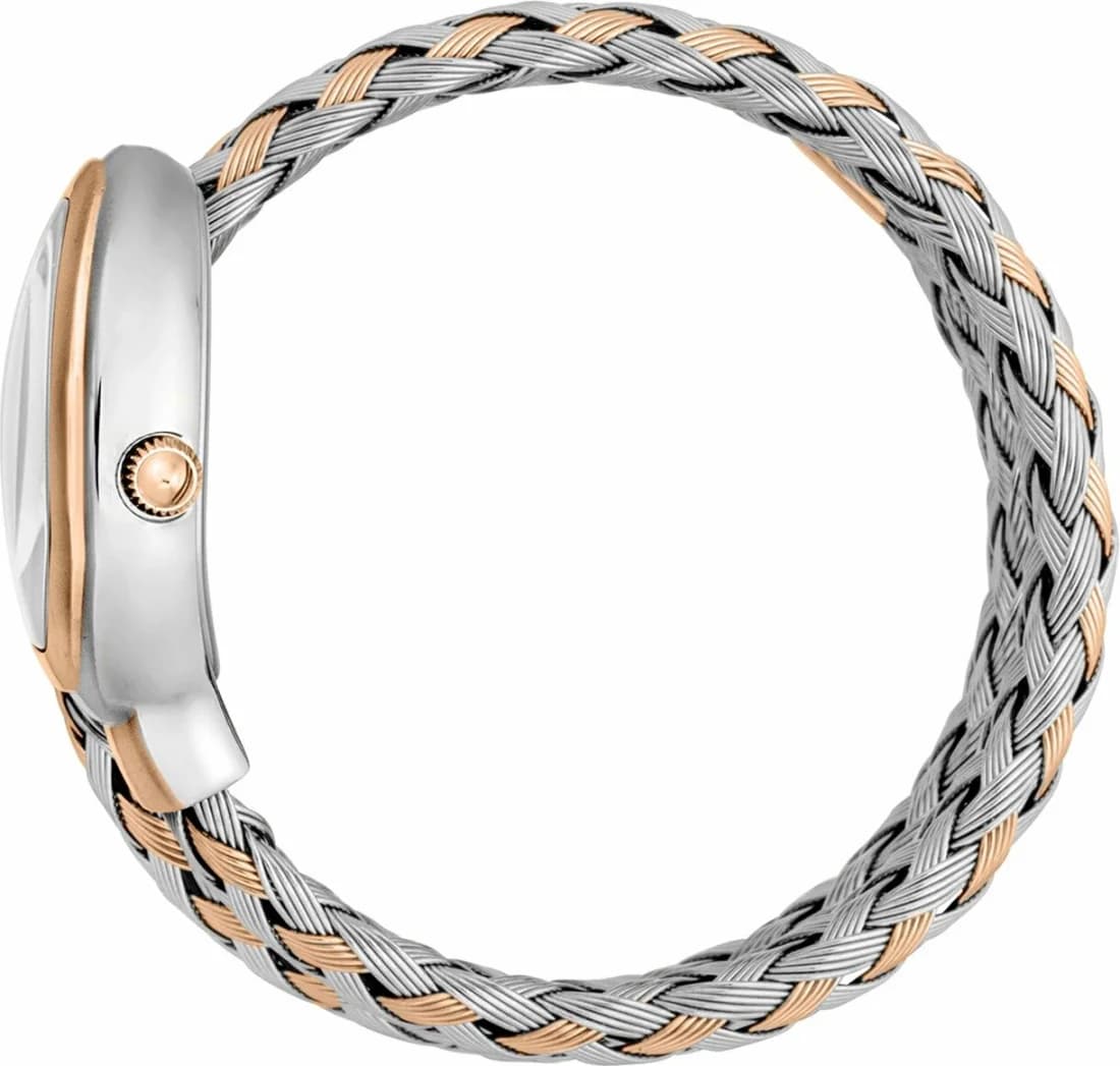 Montre Just Cavalli JC1L264M0075 femme détail cadran argent