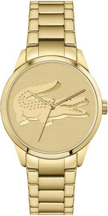 Montre Femme Lacoste Ladycroc 2001175 bracelet acier doré