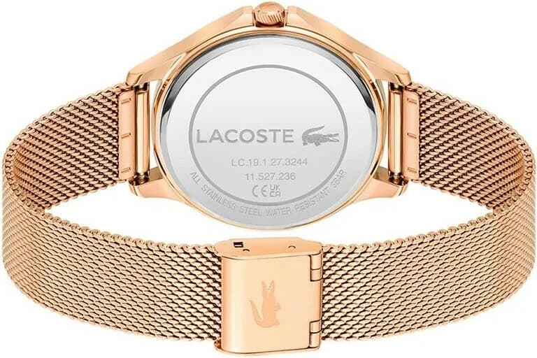 Montre Lacoste 2001238 femme détail cadran gris