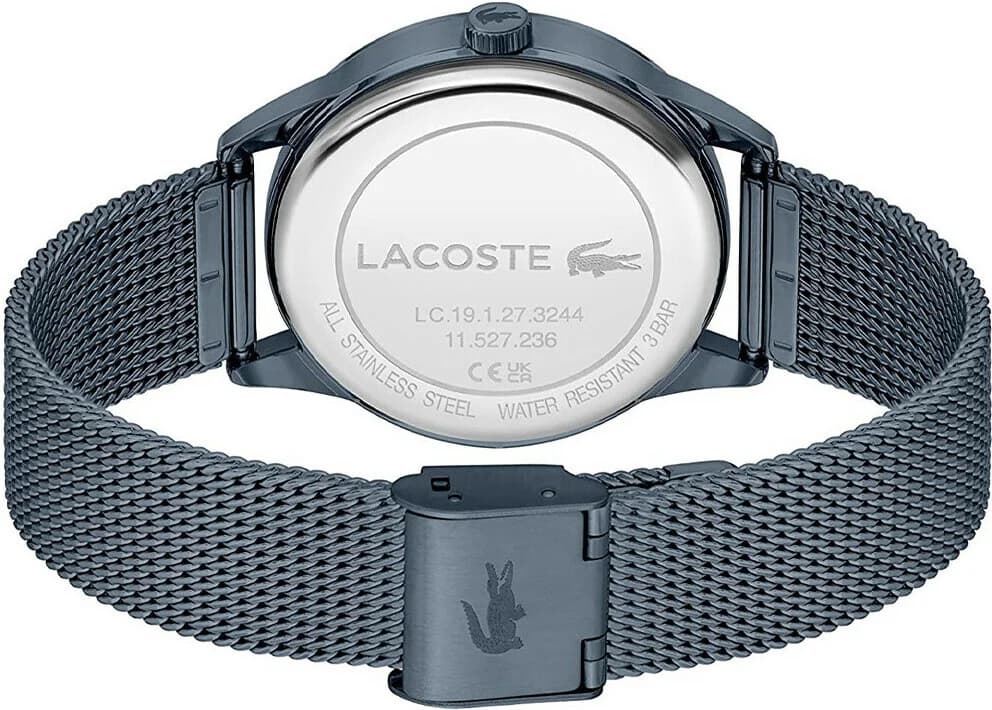 Montre Lacoste 2001260 femme détail cadran bleu