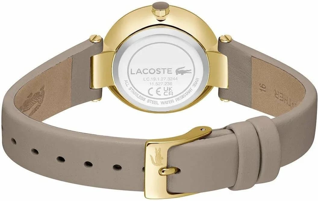 Montre Lacoste 2001334 femme détail cadran gris
