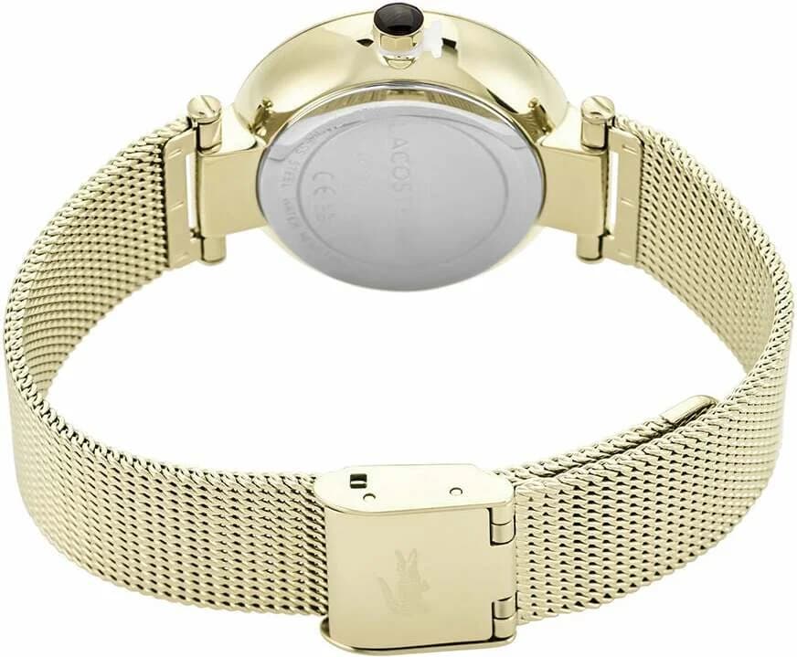 Montre Lacoste 2001336 femme verso boîtier or