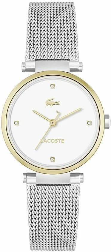 Montre Lacoste 2001337 femme cadran blanc bracelet acier inoxydable