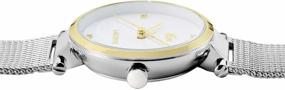 Montre Lacoste 2001337 femme détail cadran blanc