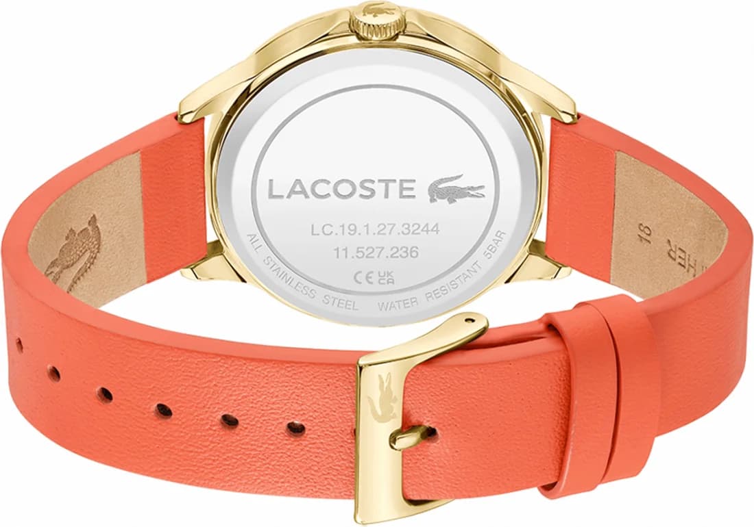Montre Lacoste 2001338 femme détail cadran blanc