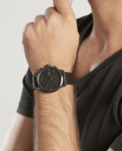 Montre Lacoste 2010997 homme verso boîtier noir