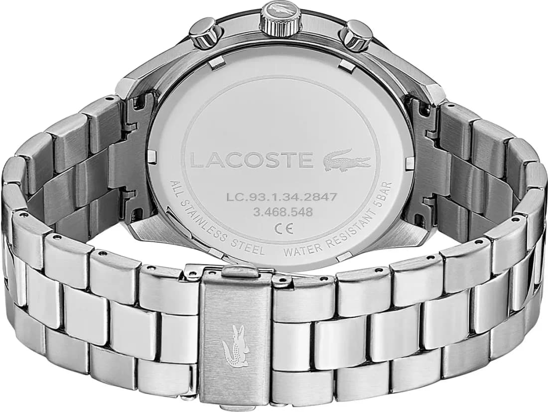 Montre Lacoste 2011079 homme détail cadran noir