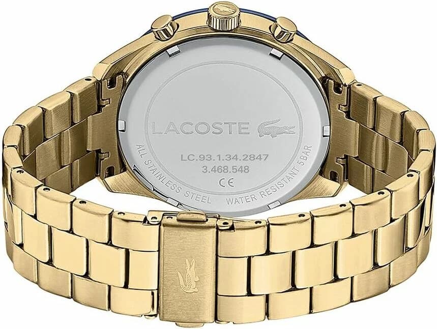 Montre Lacoste 2011096 homme détail cadran bleu