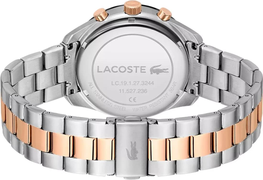 Montre Lacoste 2011112 homme détail cadran noir