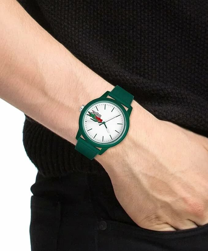 Montre Lacoste 2011135 homme verso boîtier vert