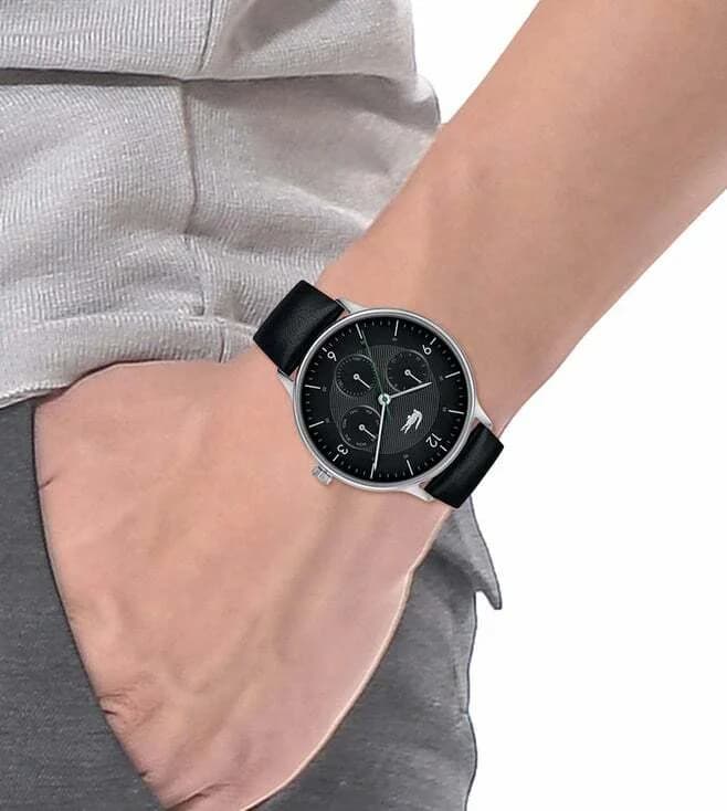 Montre Lacoste 2011139 homme verso boîtier argent