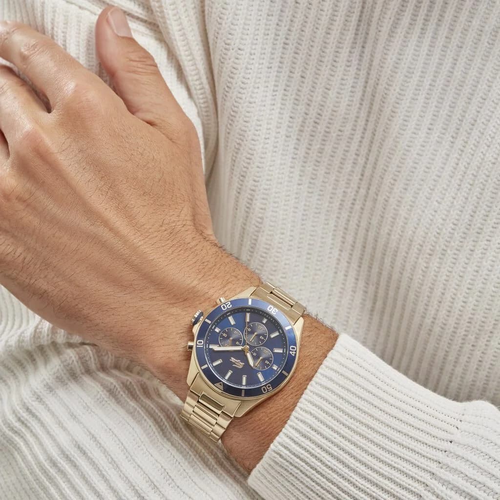Montre Lacoste 2011151 homme verso boîtier or