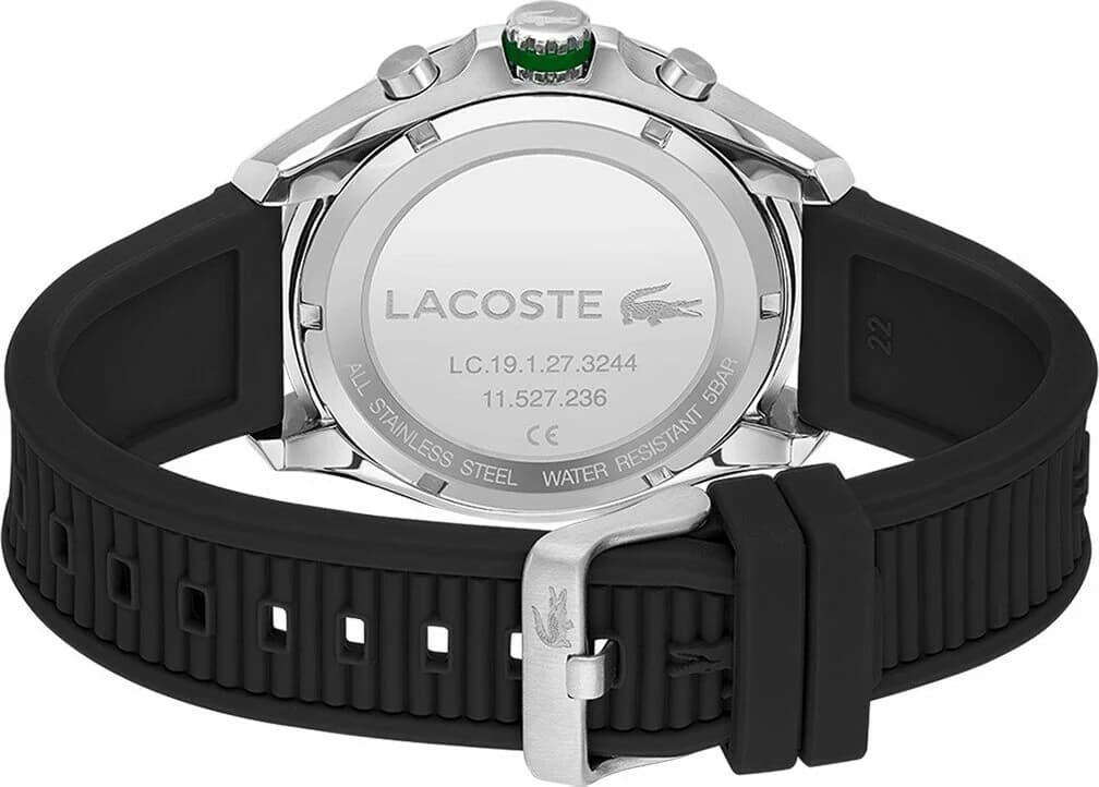Montre Lacoste 2011152 homme détail cadran noir