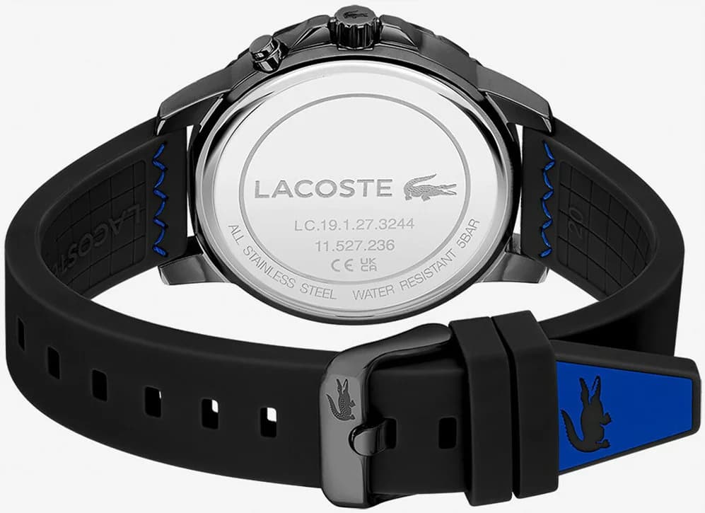 Montre Lacoste 2011206 homme détail cadran noir
