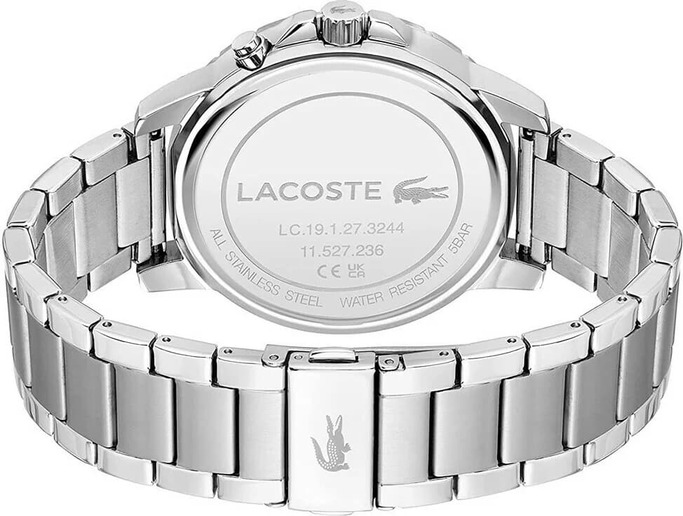 Montre Lacoste 2011208 homme détail cadran bleu