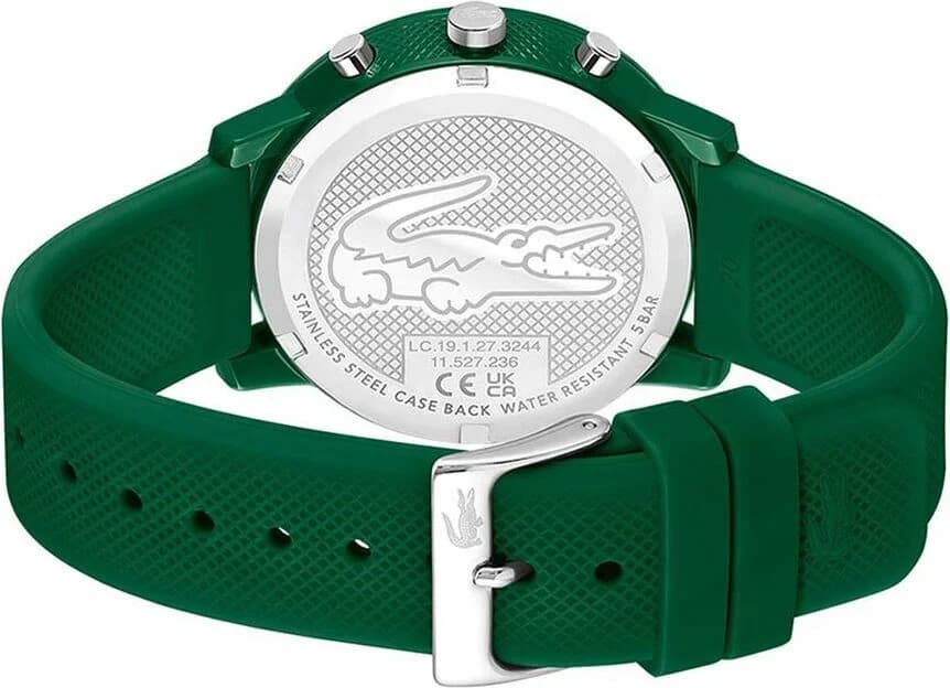 Montre Lacoste 2011245 homme détail cadran vert