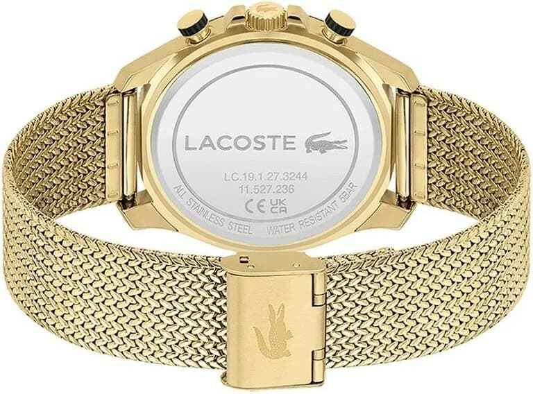Montre Lacoste 2011254 homme détail cadran noir