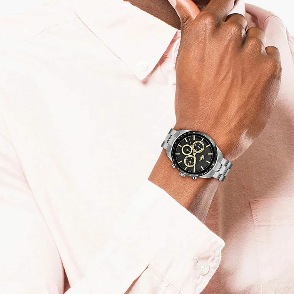 Montre Lacoste 2011272 homme verso boîtier bicolore