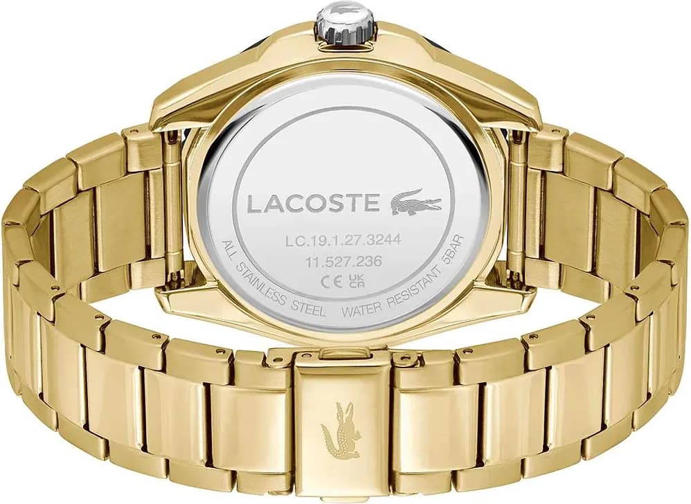 Montre Lacoste 2011287 homme détail cadran noir