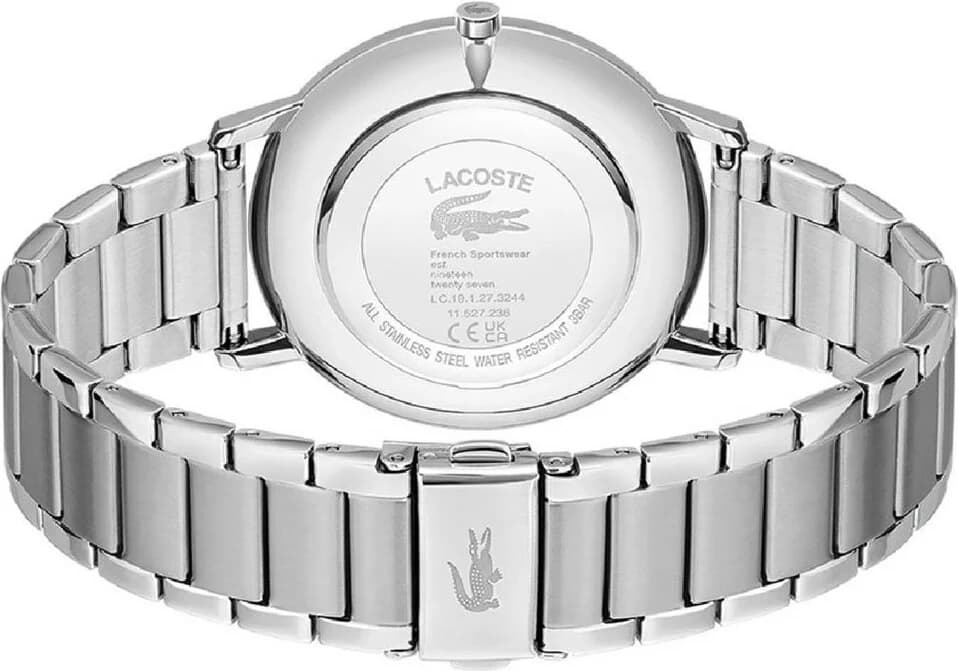 Montre Lacoste 2011305 homme détail cadran bleu