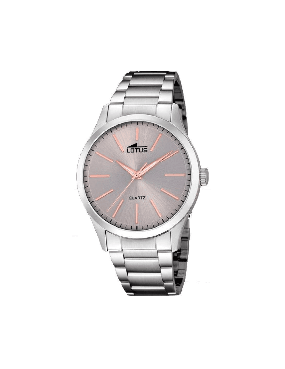 Montre Lotus L15959/8 Minimalist Cadran Bleu et Bracelet Cuir Noir