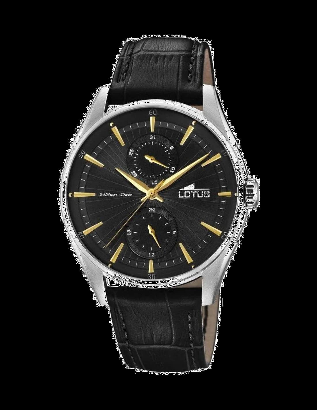 Montre Lotus L18523/4 Chronographe en Acier avec Cadran Bleu Profond