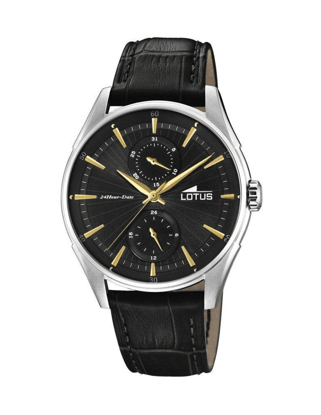 Montre Lotus L18523/4 Chronographe en Acier avec Cadran Bleu Profond