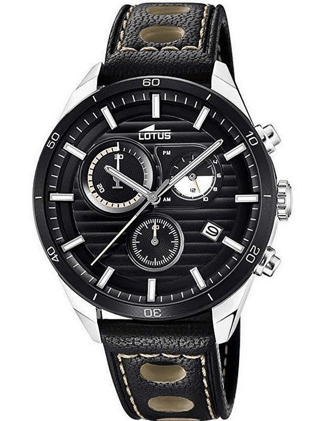 Montre Lotus L18531/1 Chronographe en Acier Inoxydable